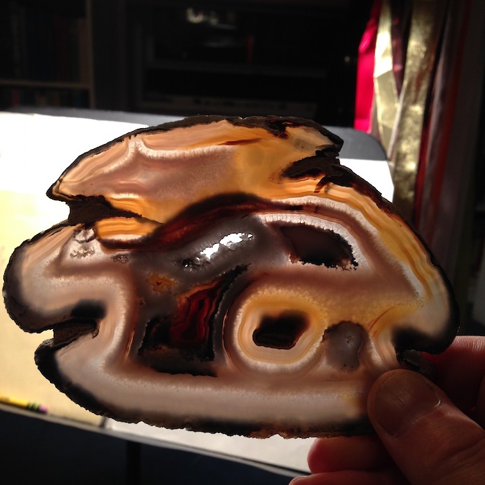 Agate slice